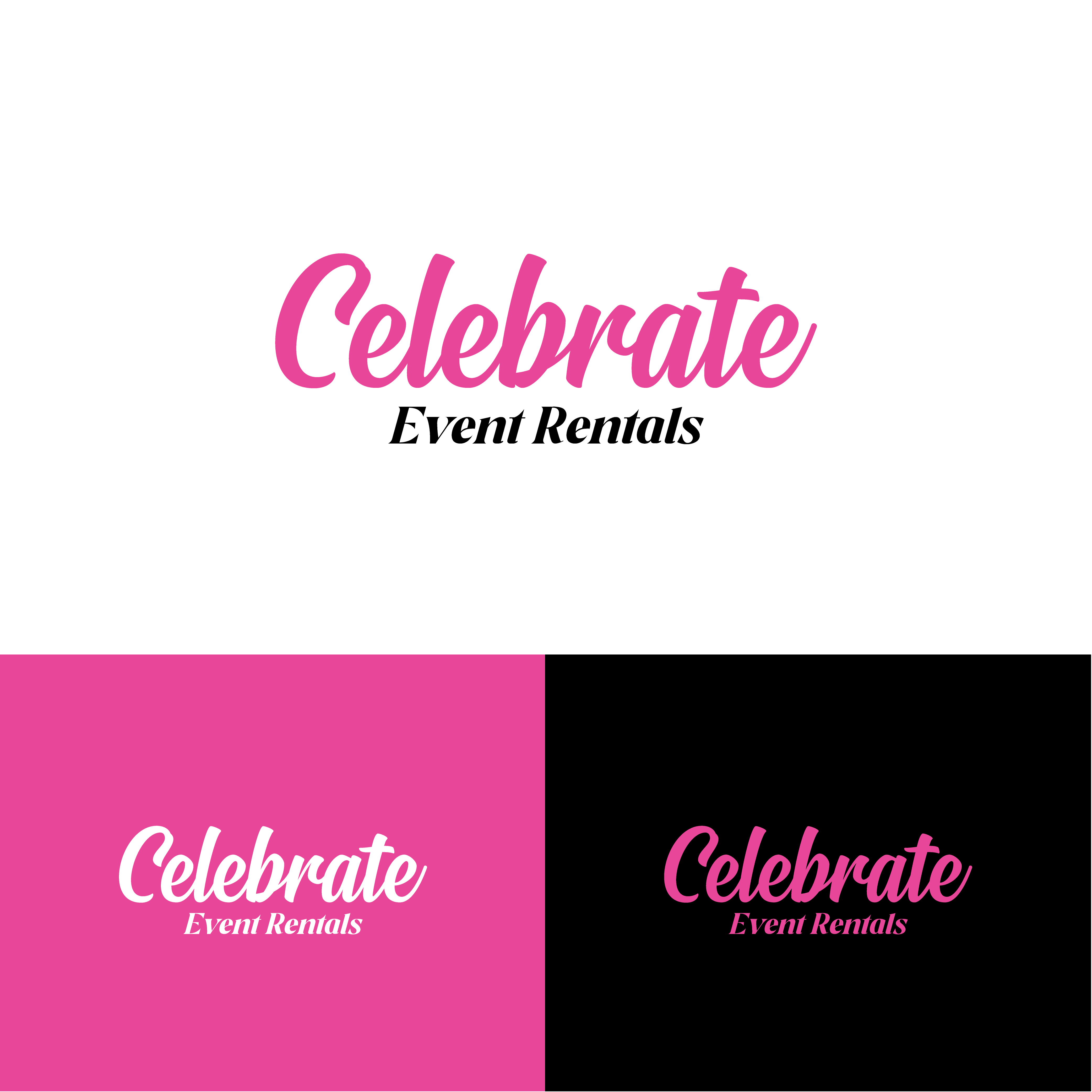 Diseño de Logo por Teja_1 para Celebrate Event Rentals | Diseño #37448395