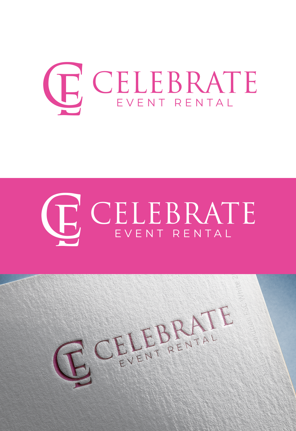 Diseño de Logo por Md. Abuhanifa para Celebrate Event Rentals | Diseño #37428513