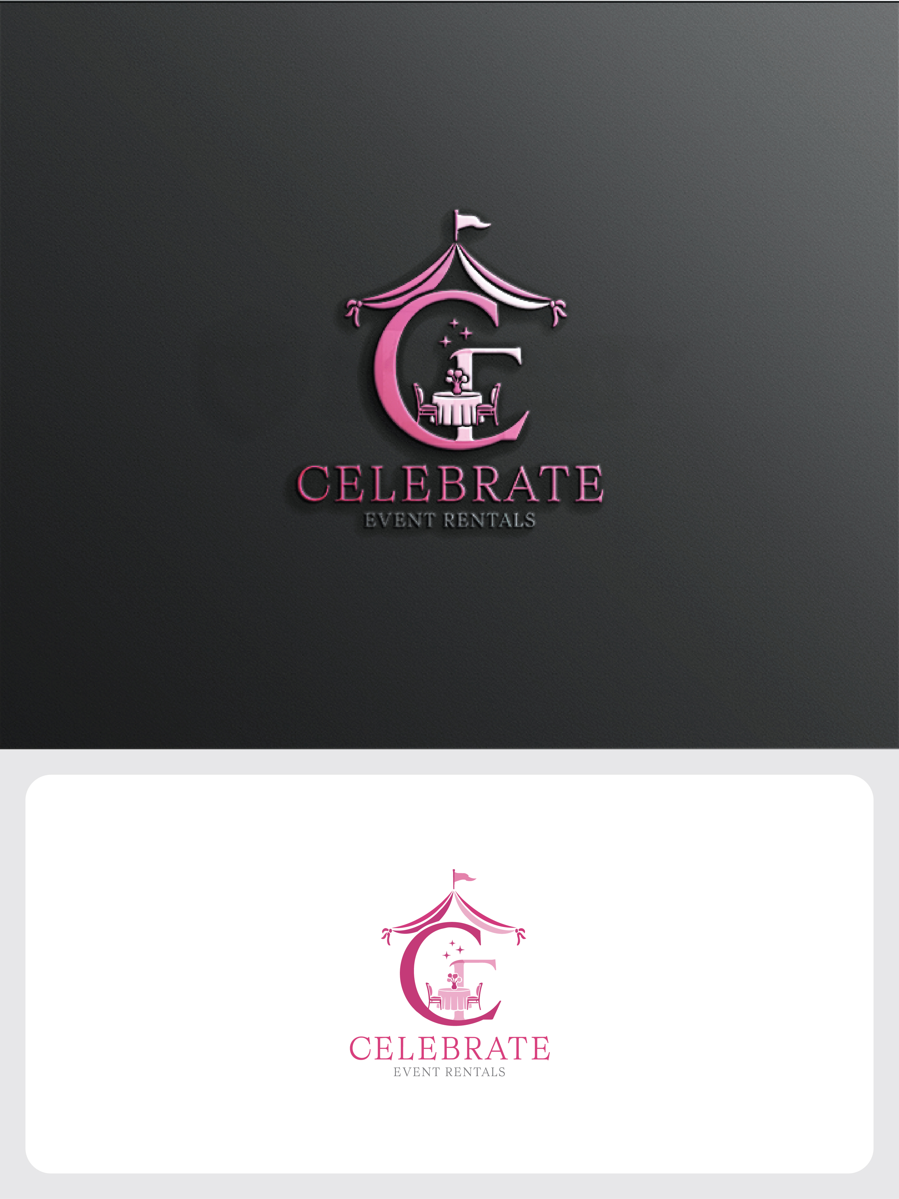 Diseño de Logo por raju.creative para Celebrate Event Rentals | Diseño #37428706