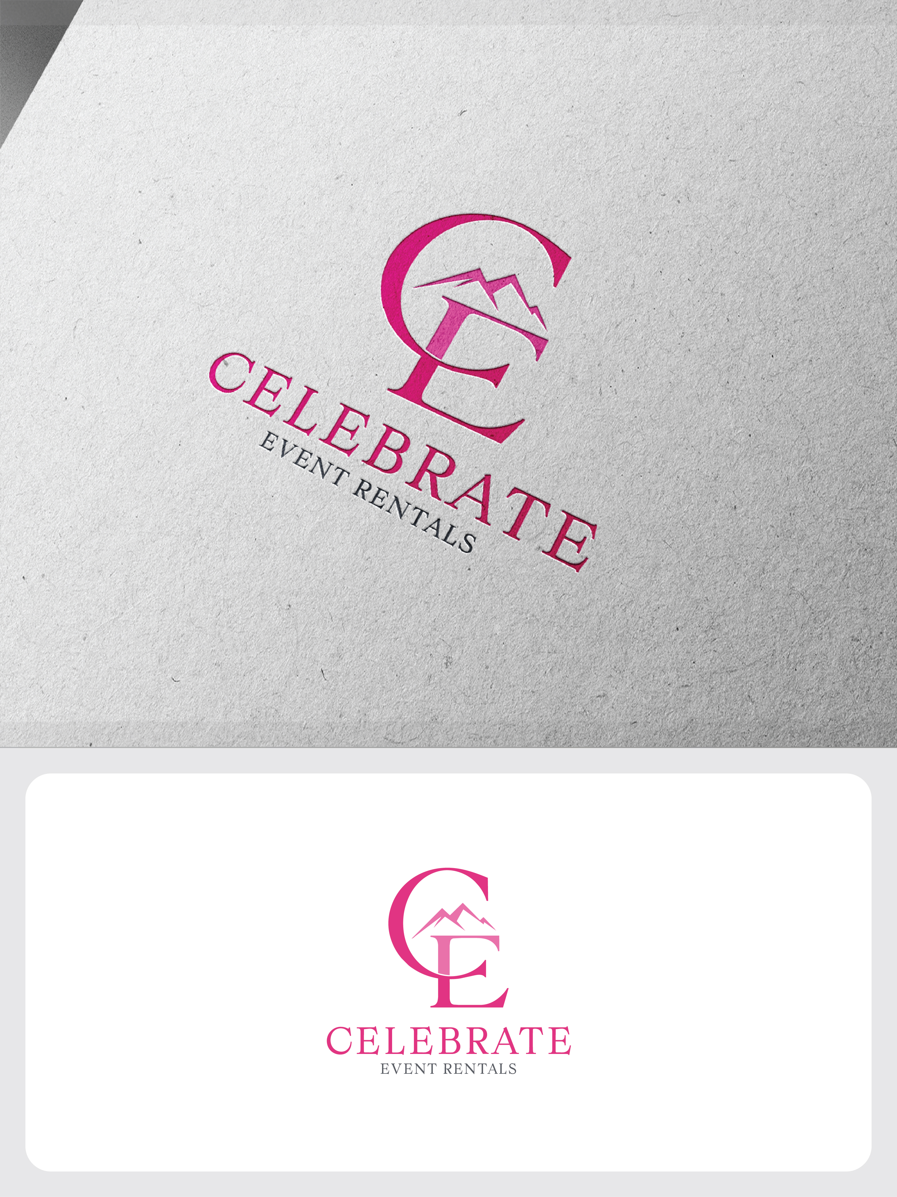 Diseño de Logo por raju.creative para Celebrate Event Rentals | Diseño #37428707