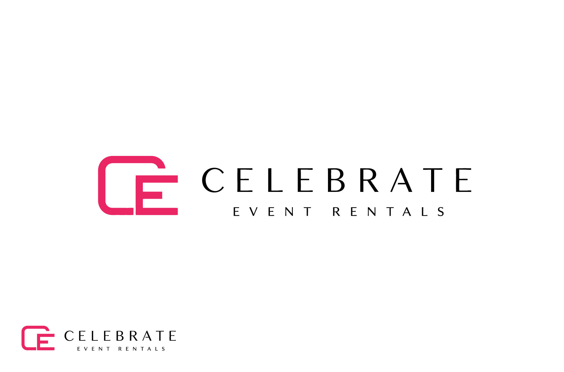 Logo Design by LeonHart for Celebrate Event Rentals | Design #37446549