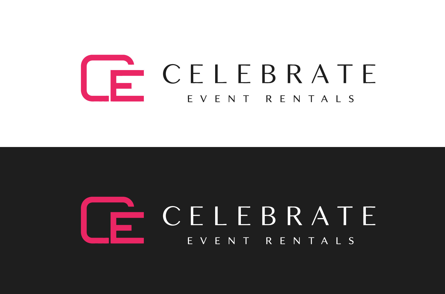 Logo Design by LeonHart for Celebrate Event Rentals | Design #37446550