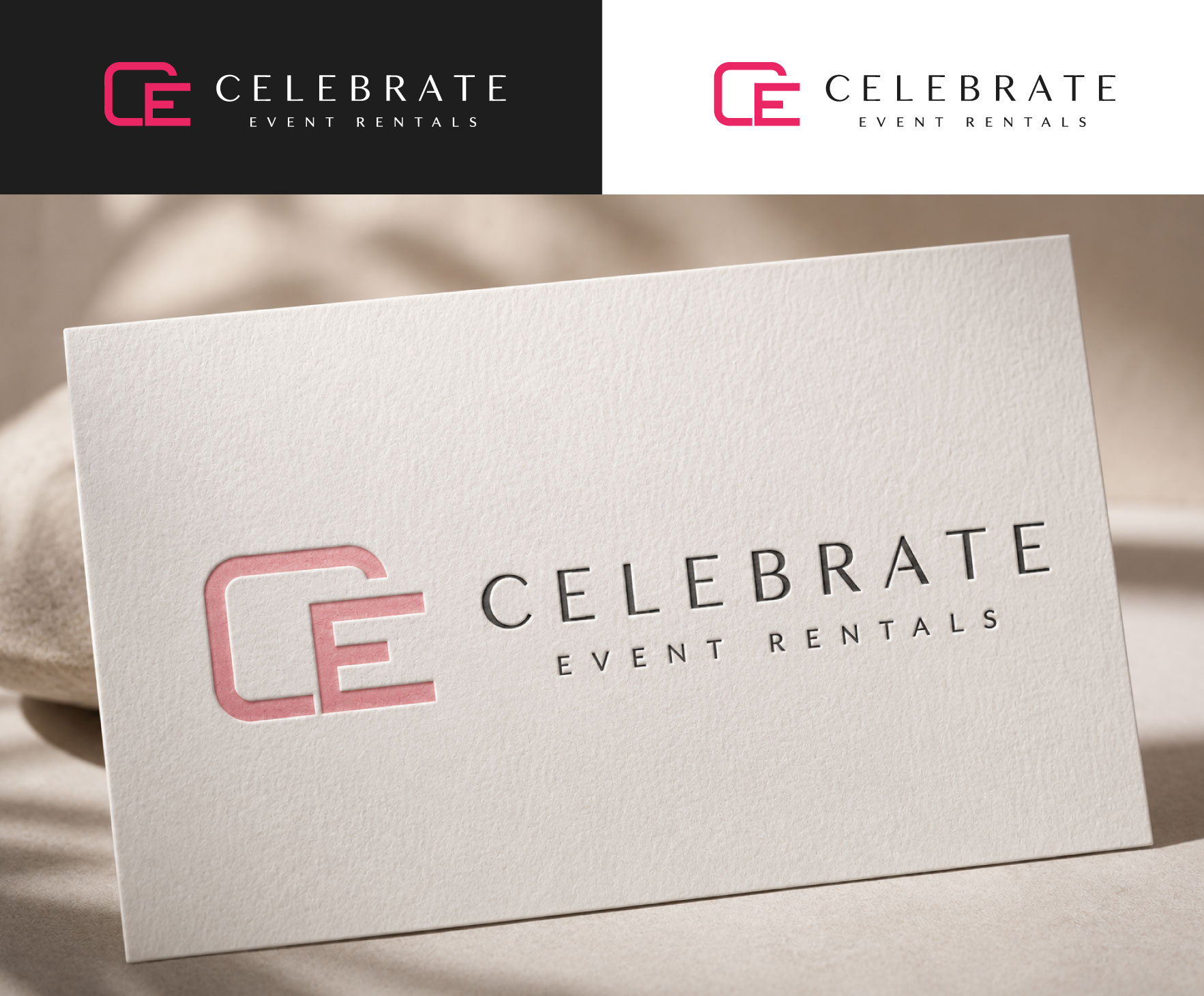 Diseño de Logo por LeonHart para Celebrate Event Rentals | Diseño #37446551
