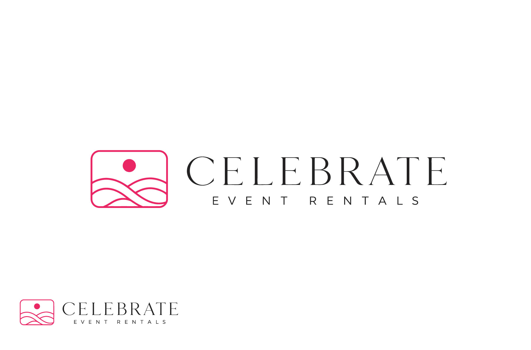 Diseño de Logo por LeonHart para Celebrate Event Rentals | Diseño #37446630