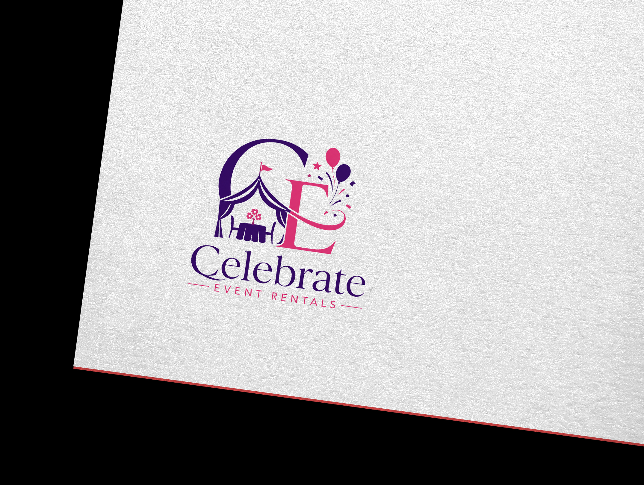 Diseño de Logo por Ideas Expert para Celebrate Event Rentals | Diseño #37430039