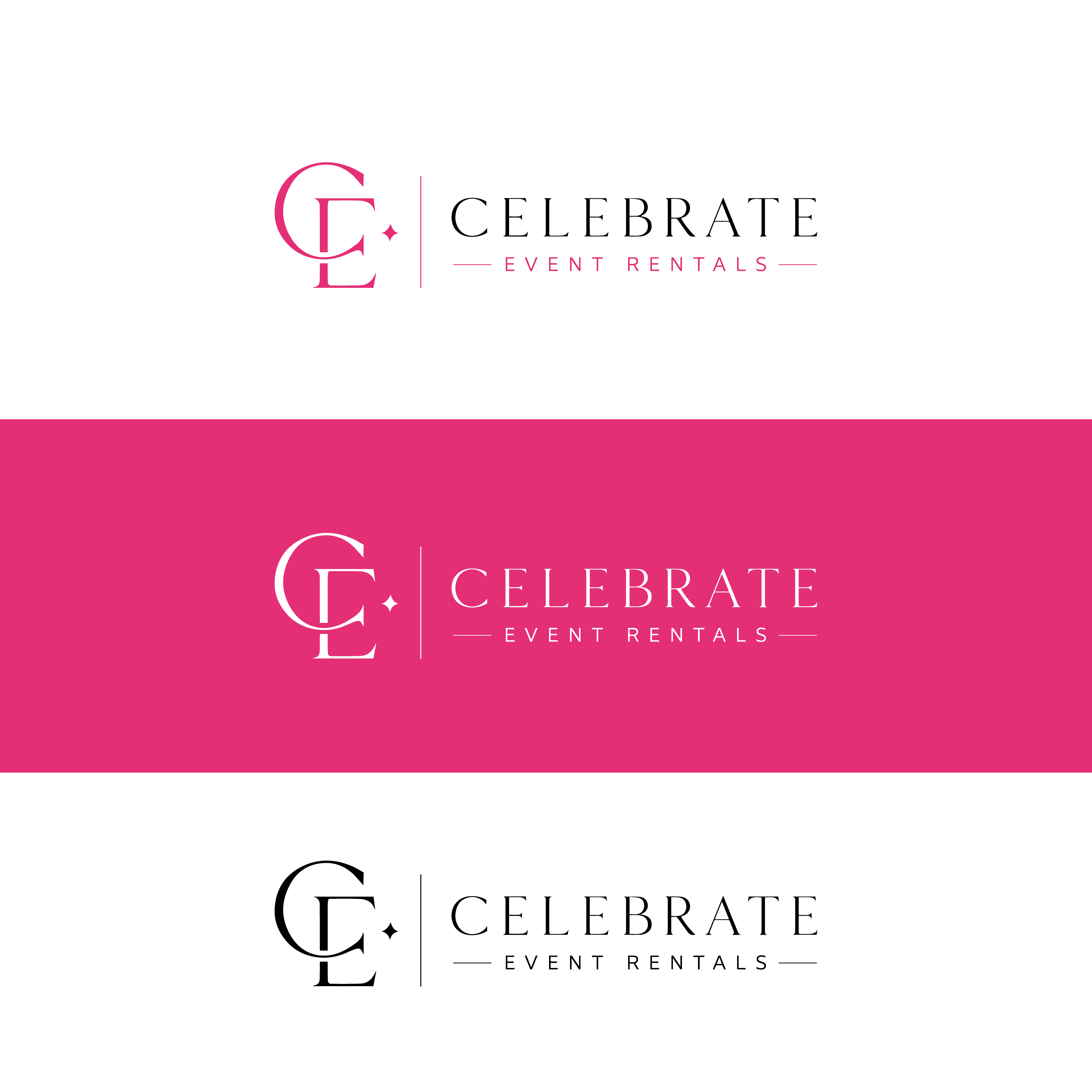 Diseño de Logo por Designpoints para Celebrate Event Rentals | Diseño #37428348