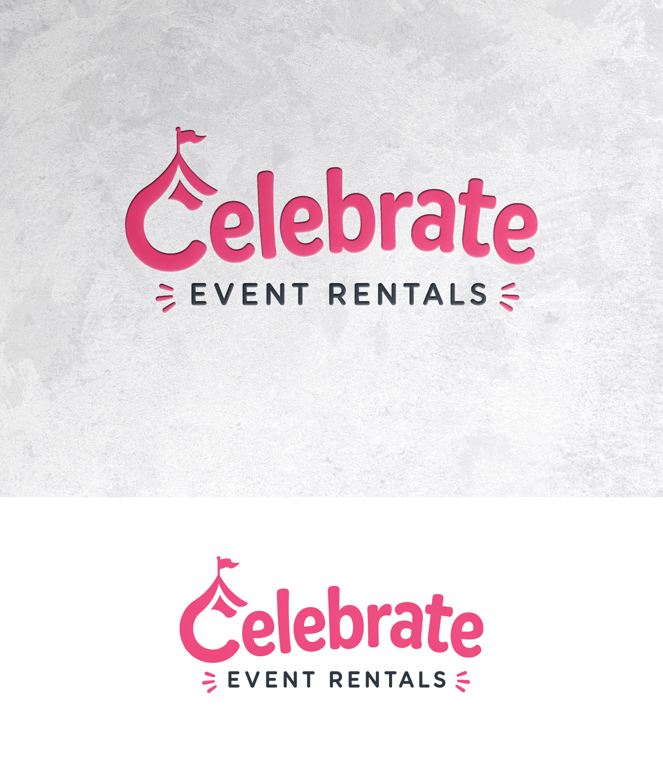 Diseño de Logo por zamdi para Celebrate Event Rentals | Diseño #37439045