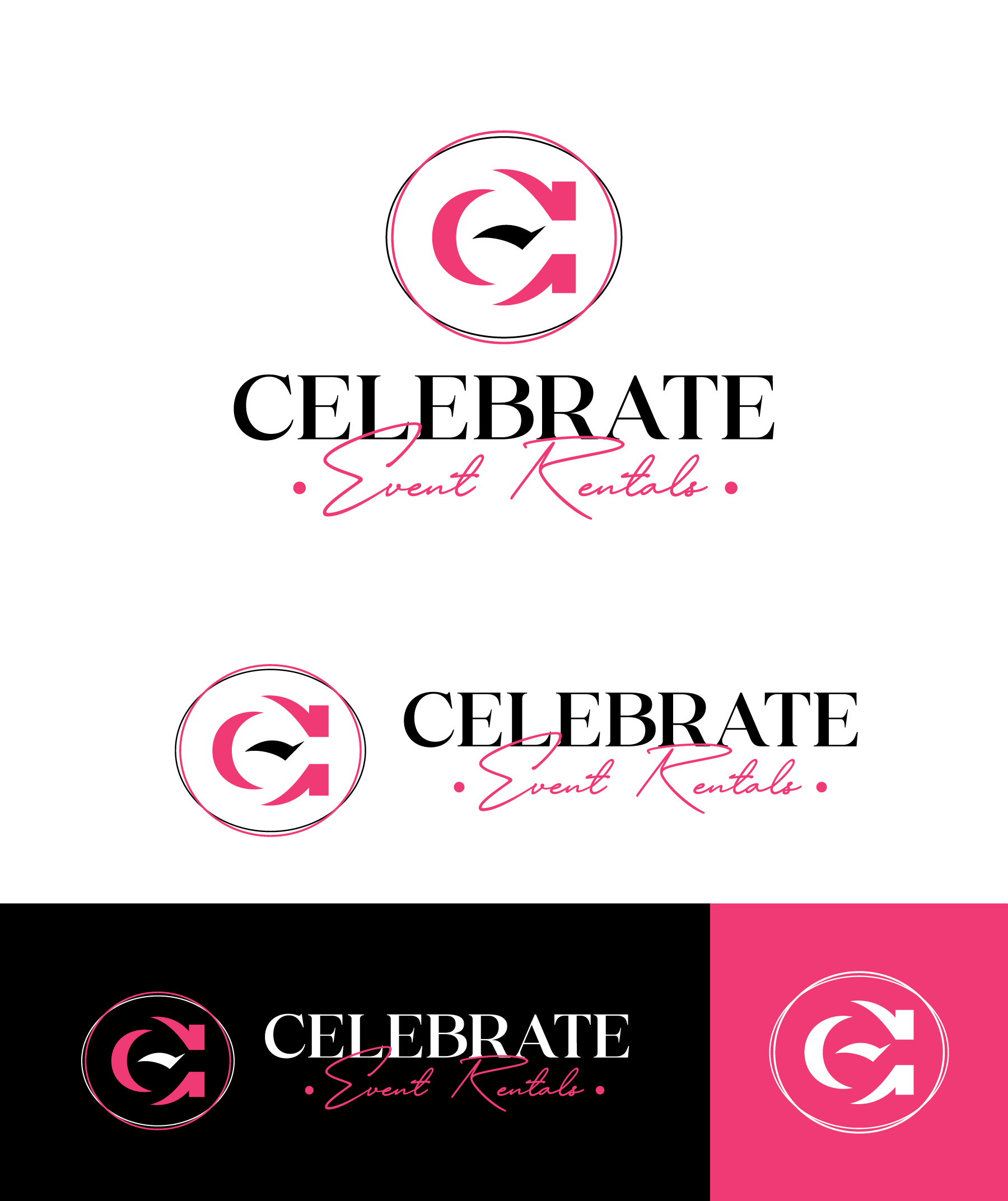 Logo Design by debdesign for Celebrate Event Rentals | Design #37425515