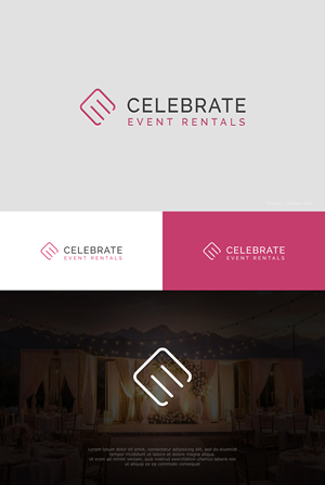 Logo Design by Kejo87 for Celebrate Event Rentals | Design: #37423658