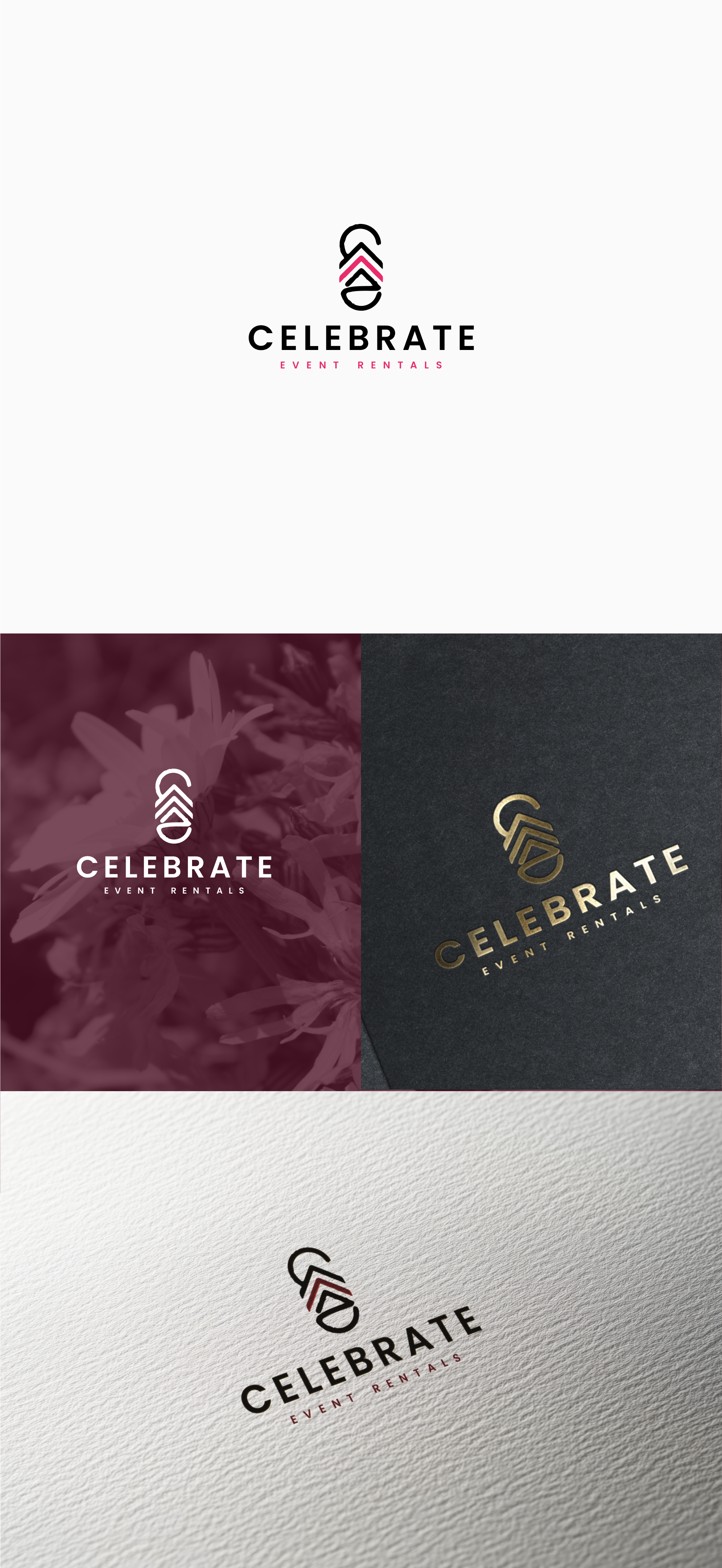 Logo Design by *mary for Celebrate Event Rentals | Design #37424394