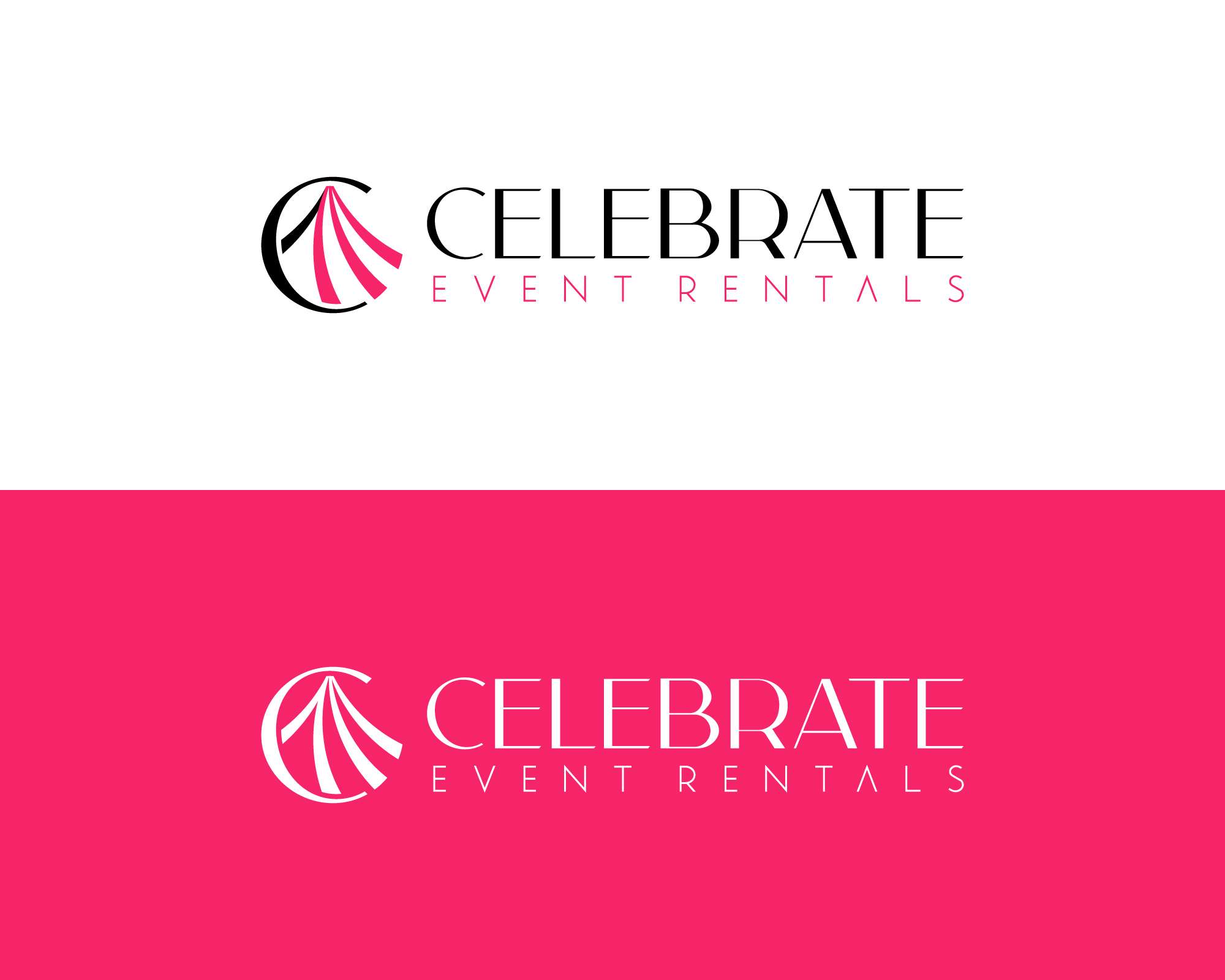Diseño de Logo por Betycat para Celebrate Event Rentals | Diseño #37433335