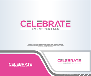 Logo Design by dobleh_creative for Celebrate Event Rentals | Design: #37439355