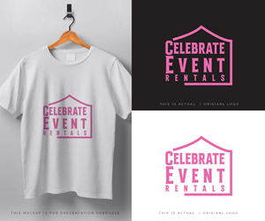Logo Design by Ansh Design for Celebrate Event Rentals | Design: #37425685