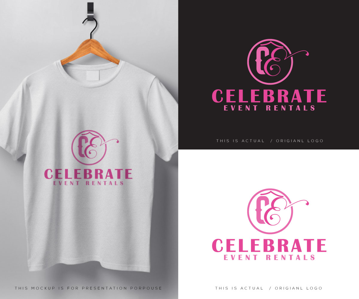 Logo Design by Ansh Design for Celebrate Event Rentals | Design #37425687