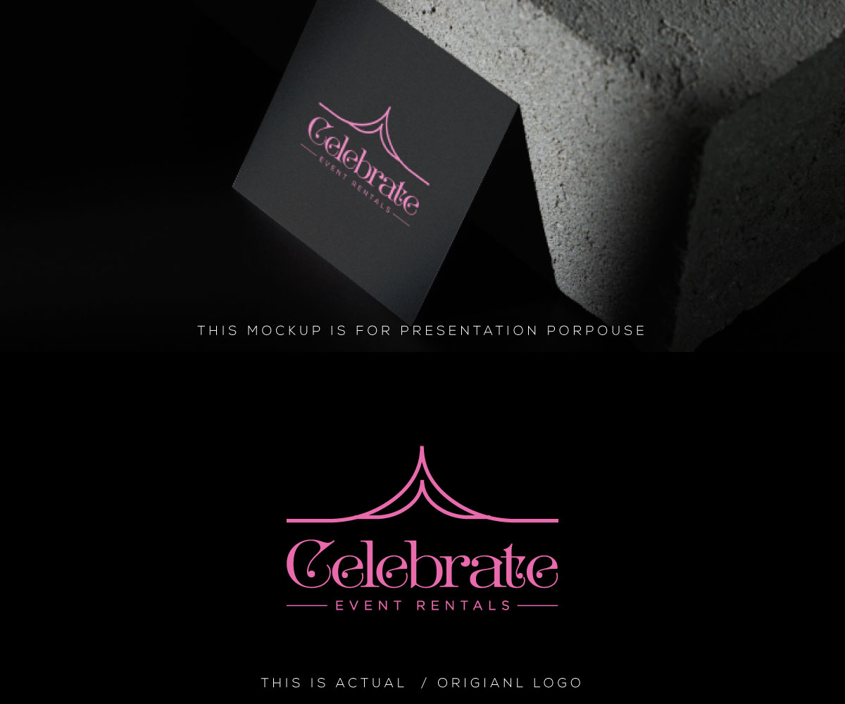 Logo Design by Ansh Design for Celebrate Event Rentals | Design #37426256