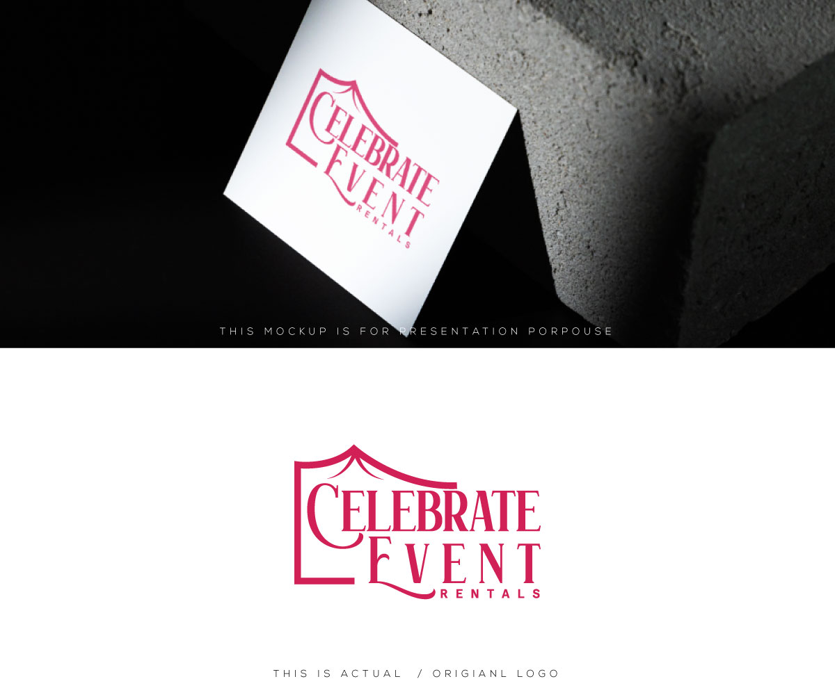 Logo Design by Ansh Design for Celebrate Event Rentals | Design #37429510