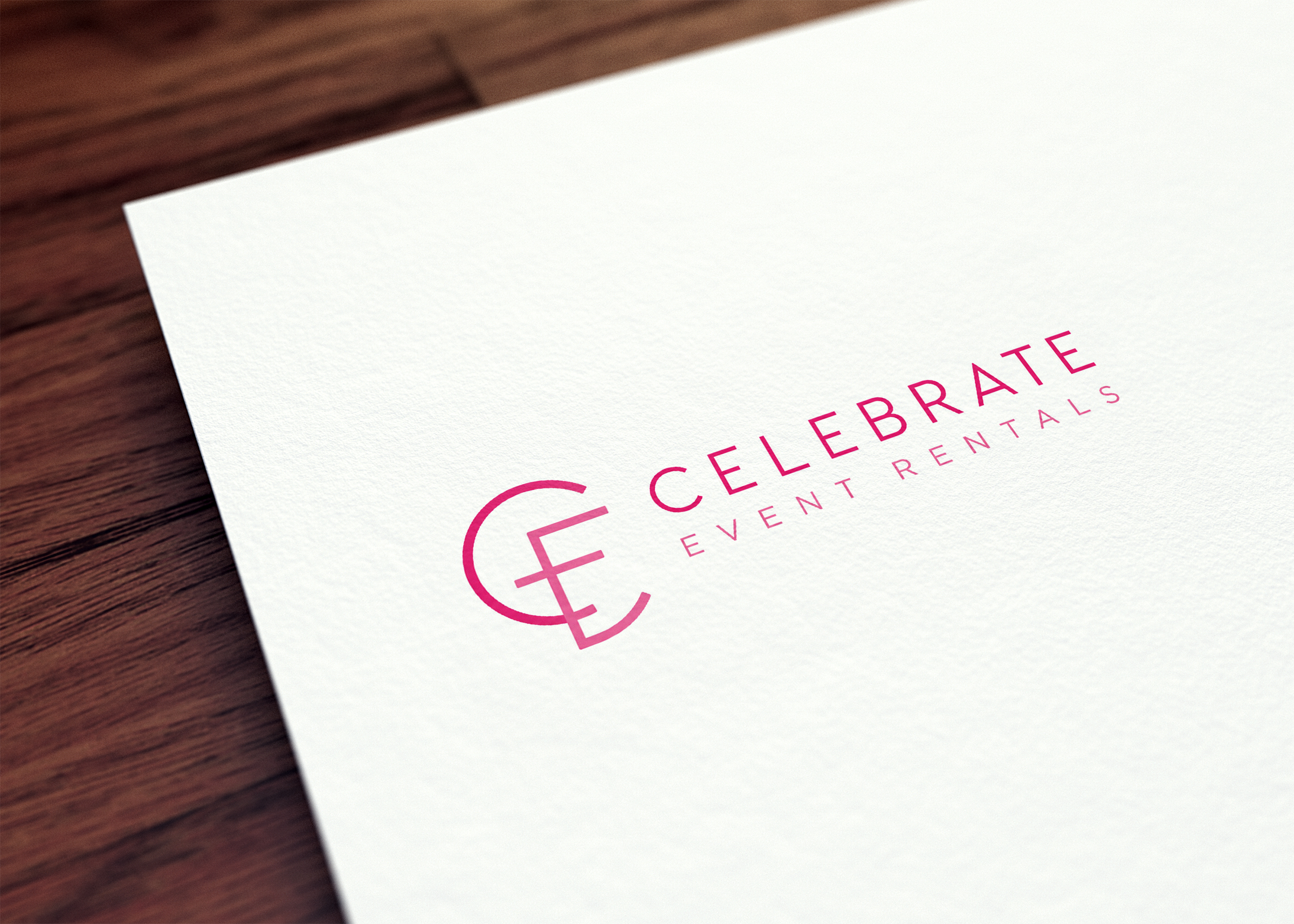 Diseño de Logo por LogoNexa para Celebrate Event Rentals | Diseño #37430076