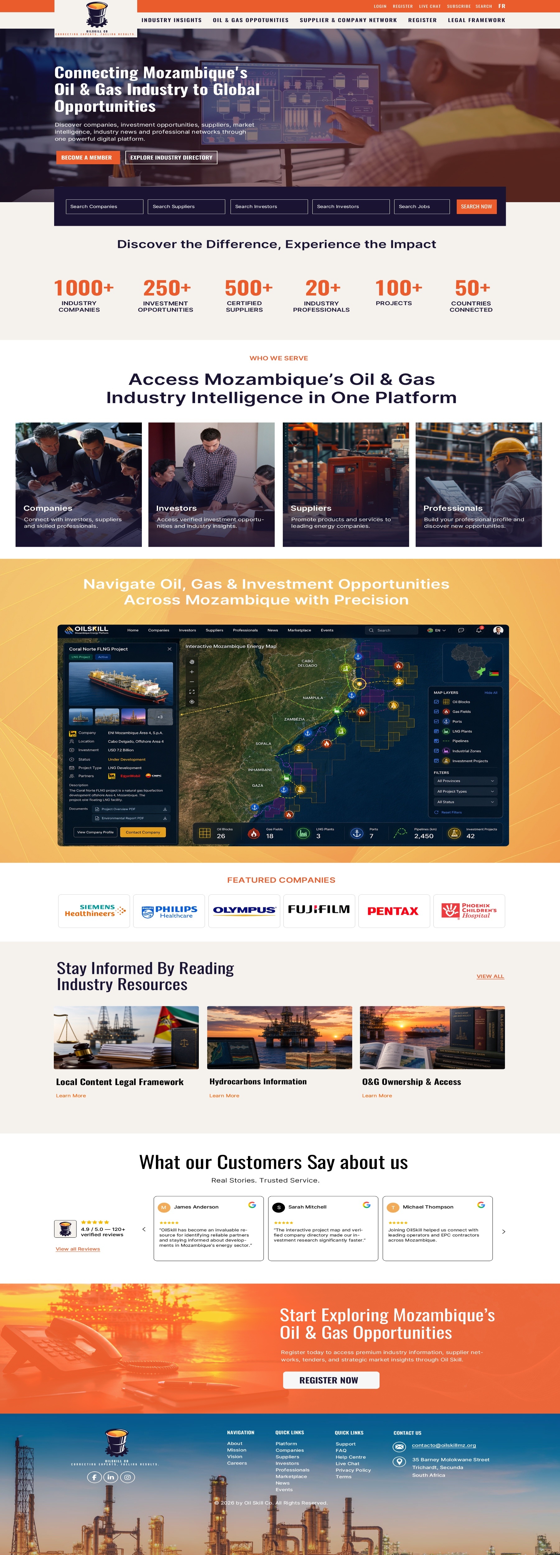 Web Design by beniwalsuman for OilSkill Co | Design #37429456