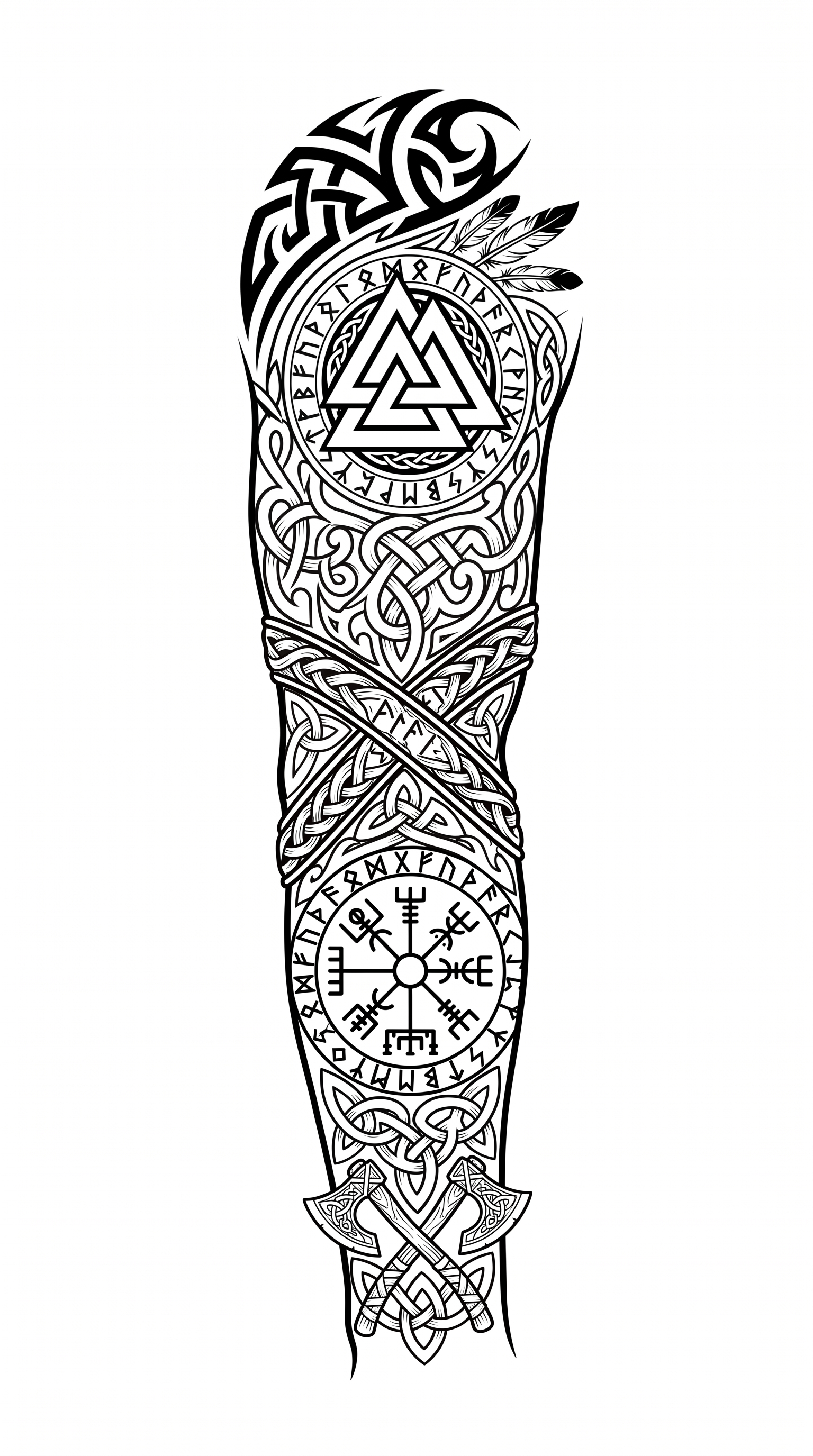 Tattoo Design by SmitMangukiya for this project | Design #37427915
