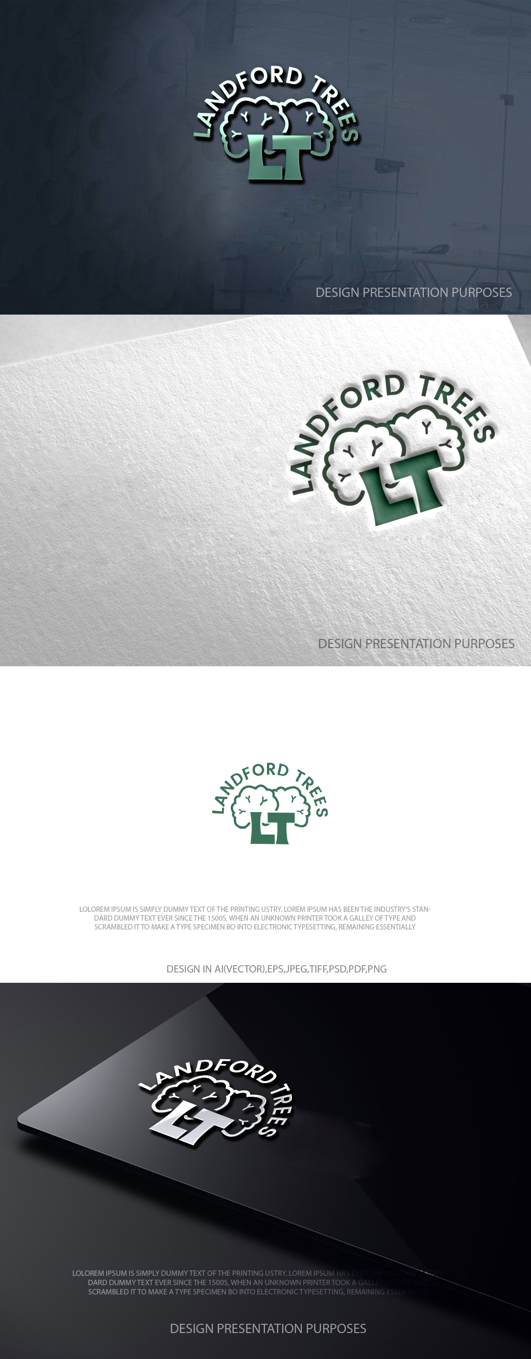 Logo Design by zebronicgraphic for Landford Trees Ltd | Design #37426087