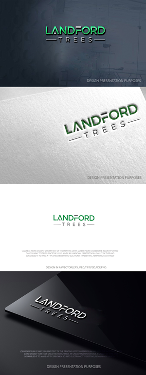 Logo Design by zebronicgraphic for Landford Trees Ltd | Design: #37426090
