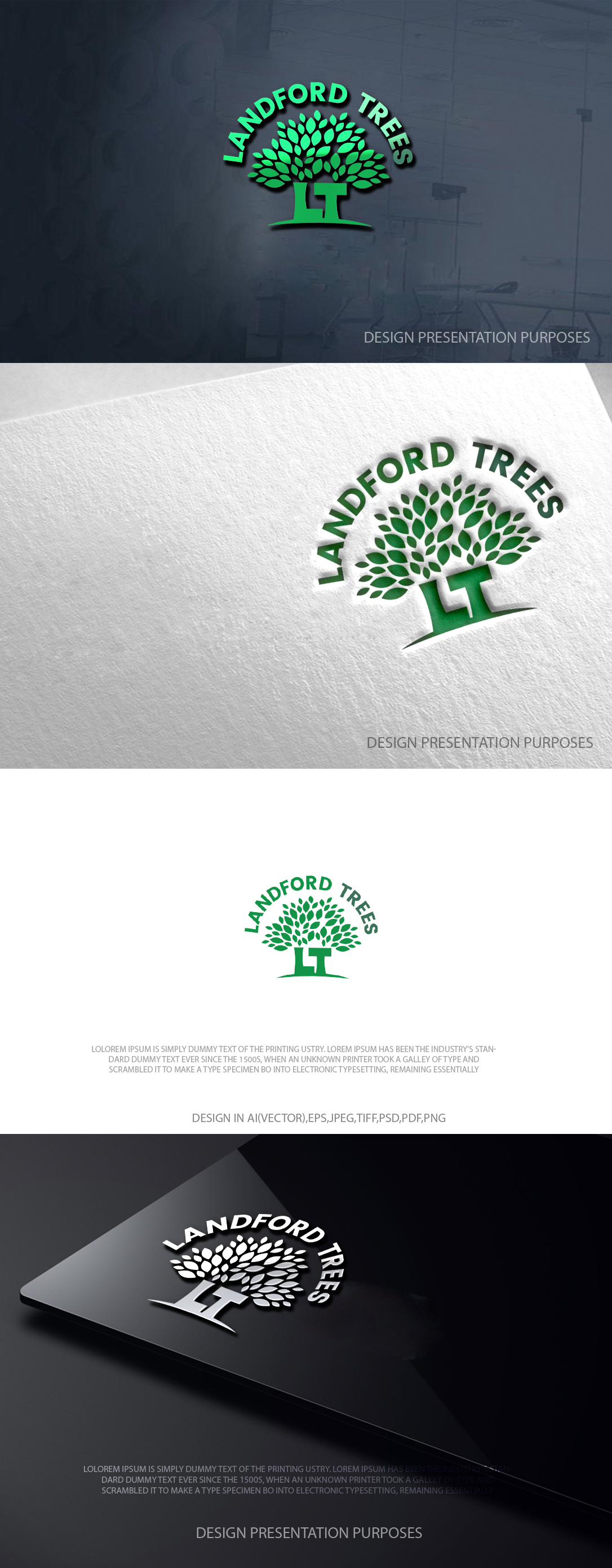 Logo Design by zebronicgraphic for Landford Trees Ltd | Design #37426412