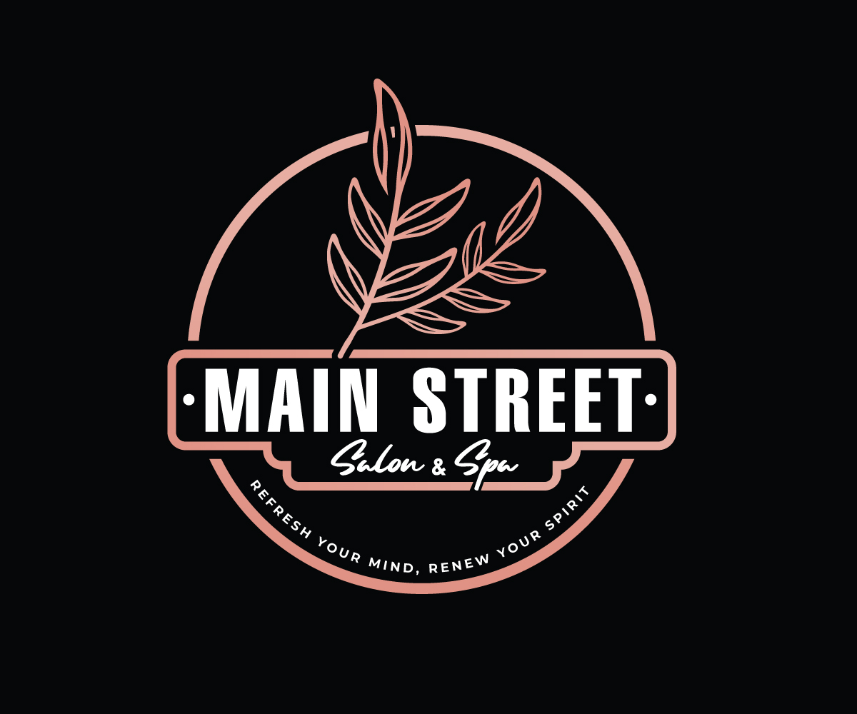 Diseño de Logo por Adi Graphics para Main Street Salon & Spa | Diseño #37446511