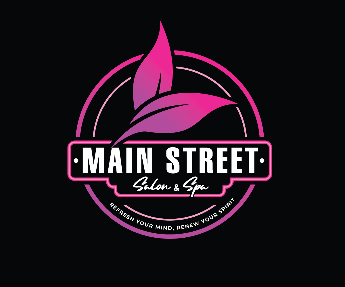 Diseño de Logo por Adi Graphics para Main Street Salon & Spa | Diseño #37446513