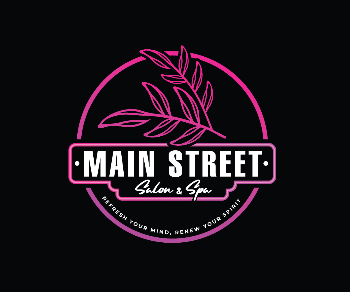 Diseño de Logo por Adi Graphics para Main Street Salon & Spa | Diseño #37446514