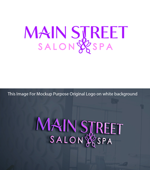Logo Design by 24ksunny for Main Street Salon & Spa | Design: #37442568