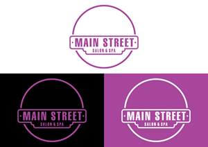 Logo Design by daniswarasayang for Main Street Salon & Spa | Design: #37451458