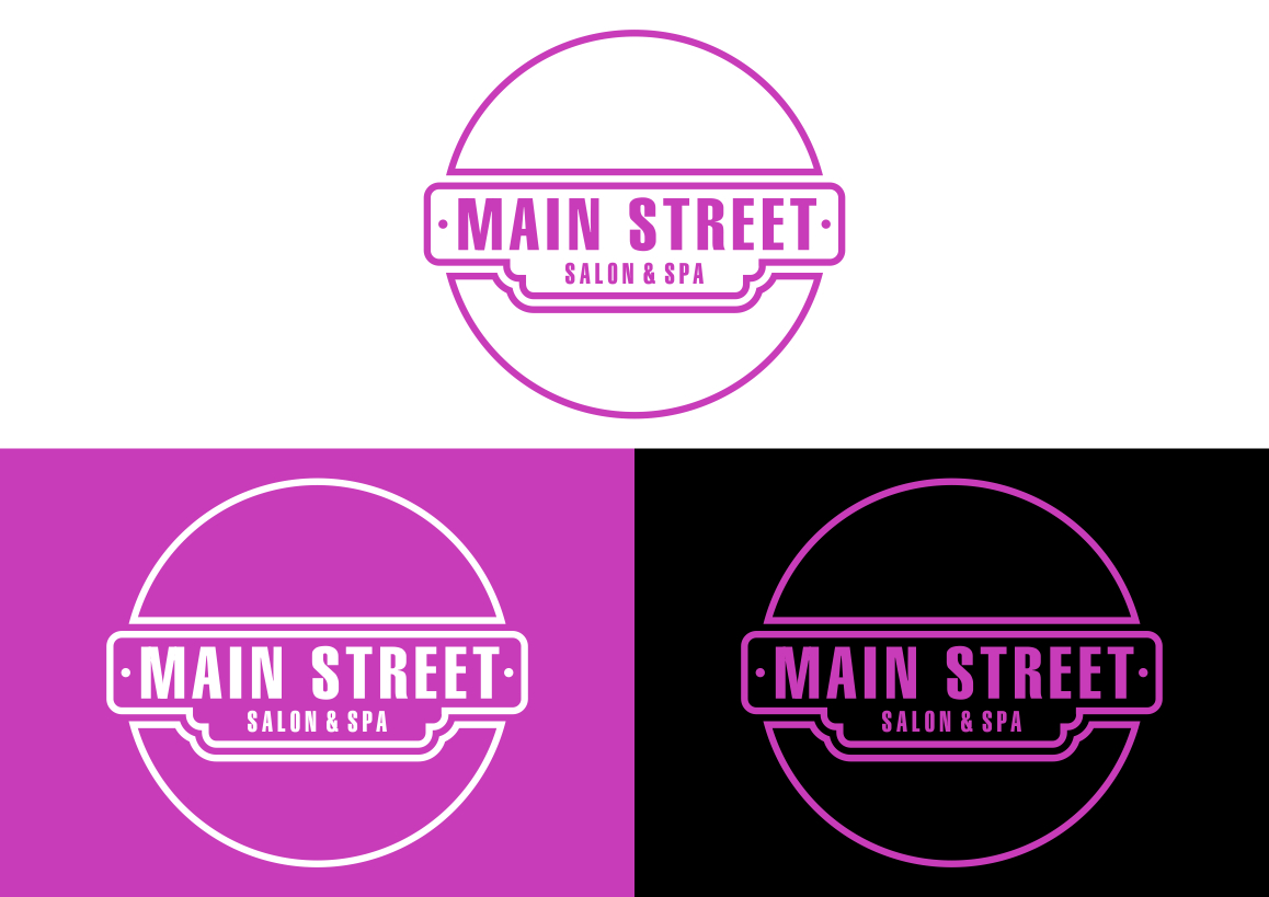 Logo Design by daniswarasayang for Main Street Salon & Spa | Design #37451459