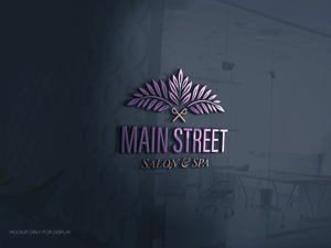 Logo Design by LogoEon for Main Street Salon & Spa | Design: #37441903
