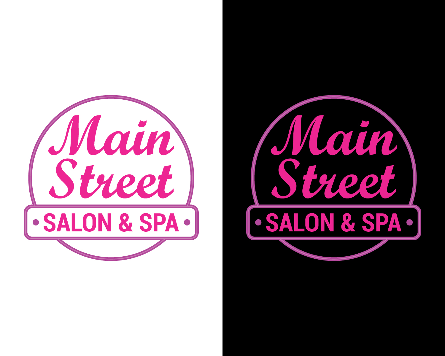 Logo Design by Box Graphic for Main Street Salon & Spa | Design #37444716