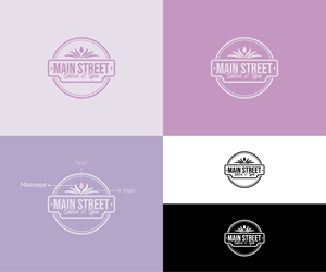 Diseño de Logo por fnsdhstchart para Main Street Salon & Spa | Diseño: #37452285