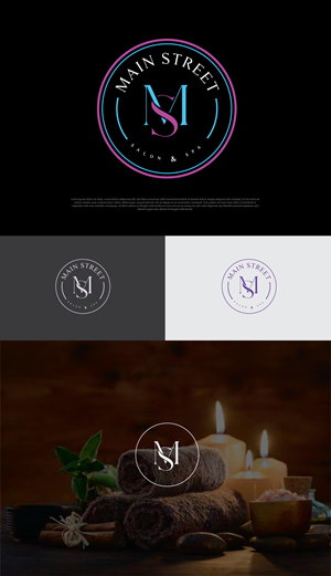 Logo Design by Design_Lenni for Main Street Salon & Spa | Design: #37452845