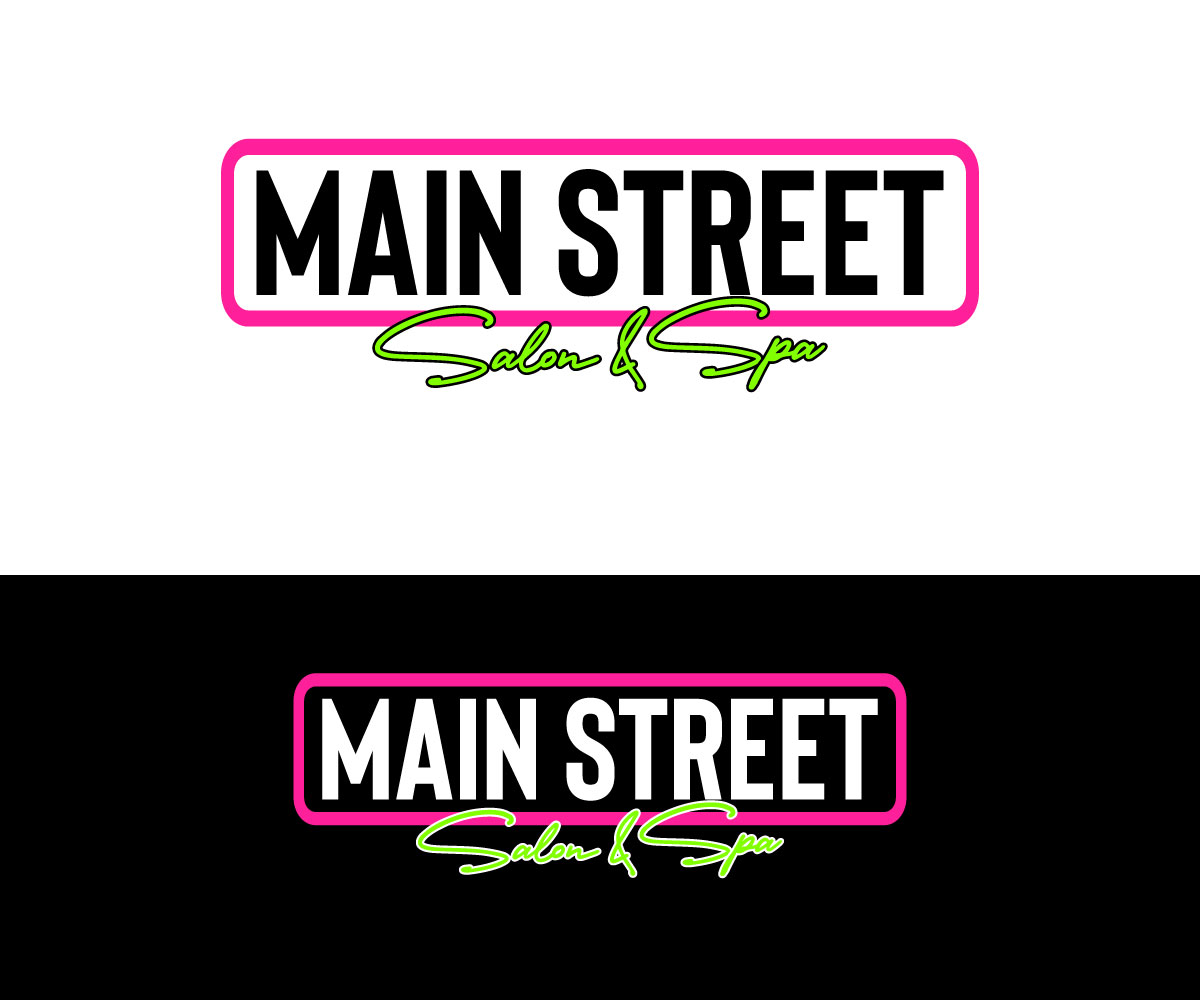 Diseño de Logo por Kavth para Main Street Salon & Spa | Diseño #37445036
