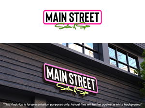 Logo Design by Kavth for Main Street Salon & Spa | Design: #37445045