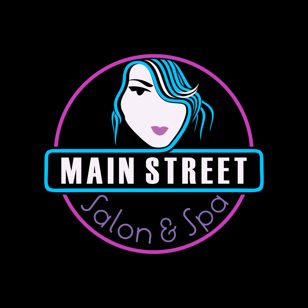 Diseño de Logo por yuwa para Main Street Salon & Spa | Diseño #37444273