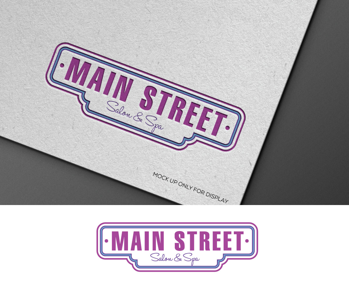 Diseño de Logo por Srk pix!14 para Main Street Salon & Spa | Diseño #37446436