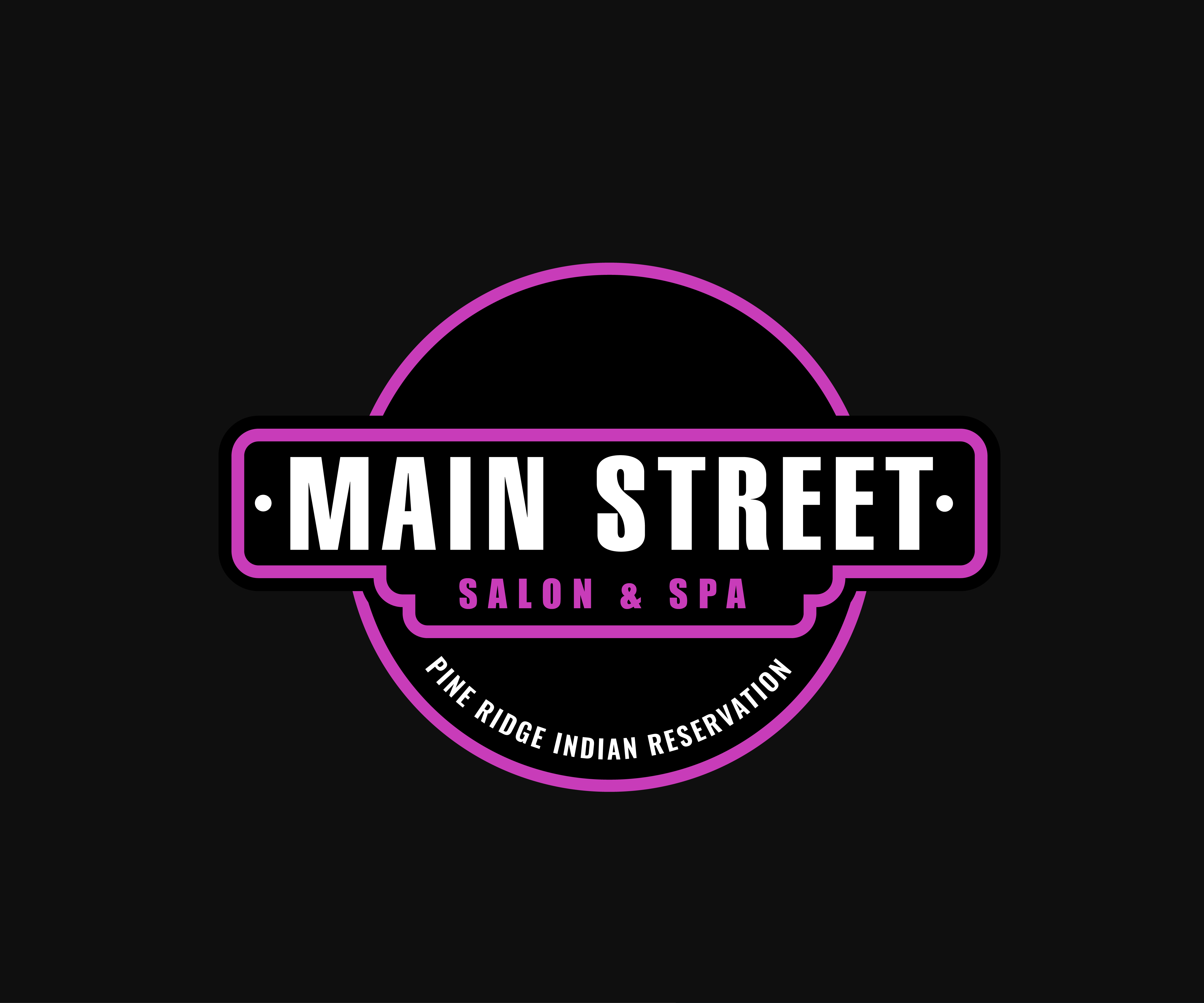 Diseño de Logo por Graphixpointt para Main Street Salon & Spa | Diseño #37444007