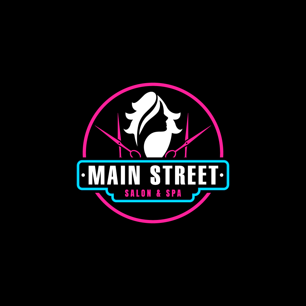 Logo Design by Jerwin Intac for Main Street Salon & Spa | Design #37441692
