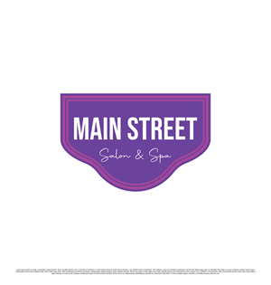 Diseño de Logo por kebusibud para Main Street Salon & Spa | Diseño: #37443310