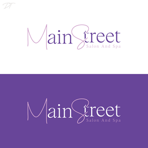 Logo Design by Talha Ahmad for Main Street Salon & Spa | Design: #37443581