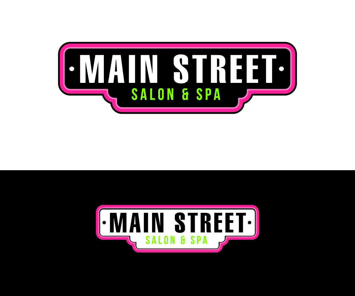 Diseño de Logo por RaKu 2 para Main Street Salon & Spa | Diseño #37444990