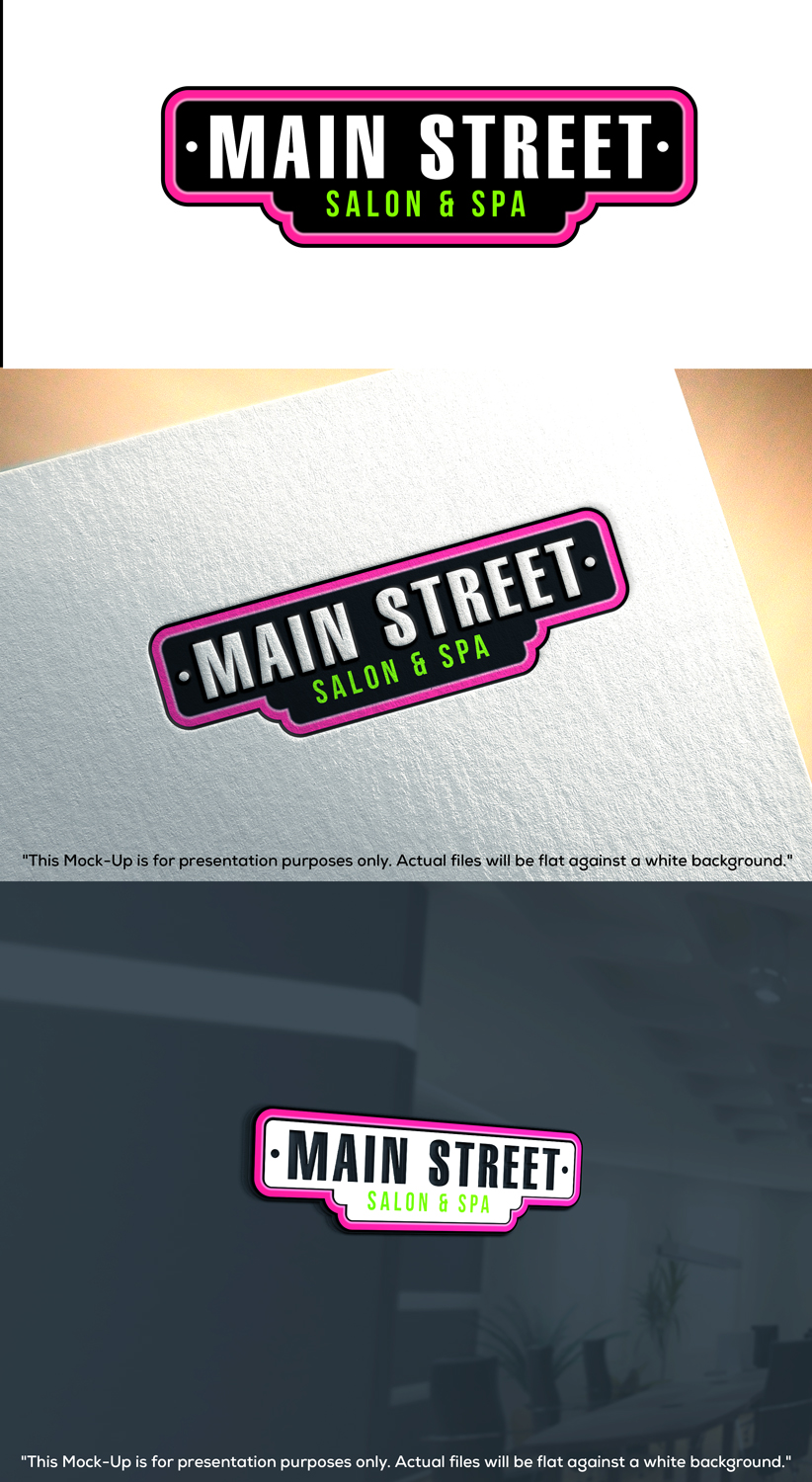 Diseño de Logo por RaKu 2 para Main Street Salon & Spa | Diseño #37444999