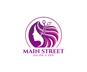 Logo Design by James J. for Main Street Salon & Spa | Design #37444879