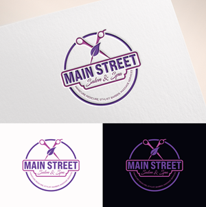 Logo Design by M Art & Design for Main Street Salon & Spa | Design: #37442848