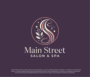 Logo Design by BEANDESIGN^_^ for Main Street Salon & Spa | Design: #37464585