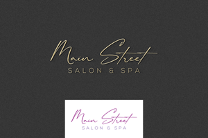 Logo Design by Zt Art for Main Street Salon & Spa | Design: #37450040